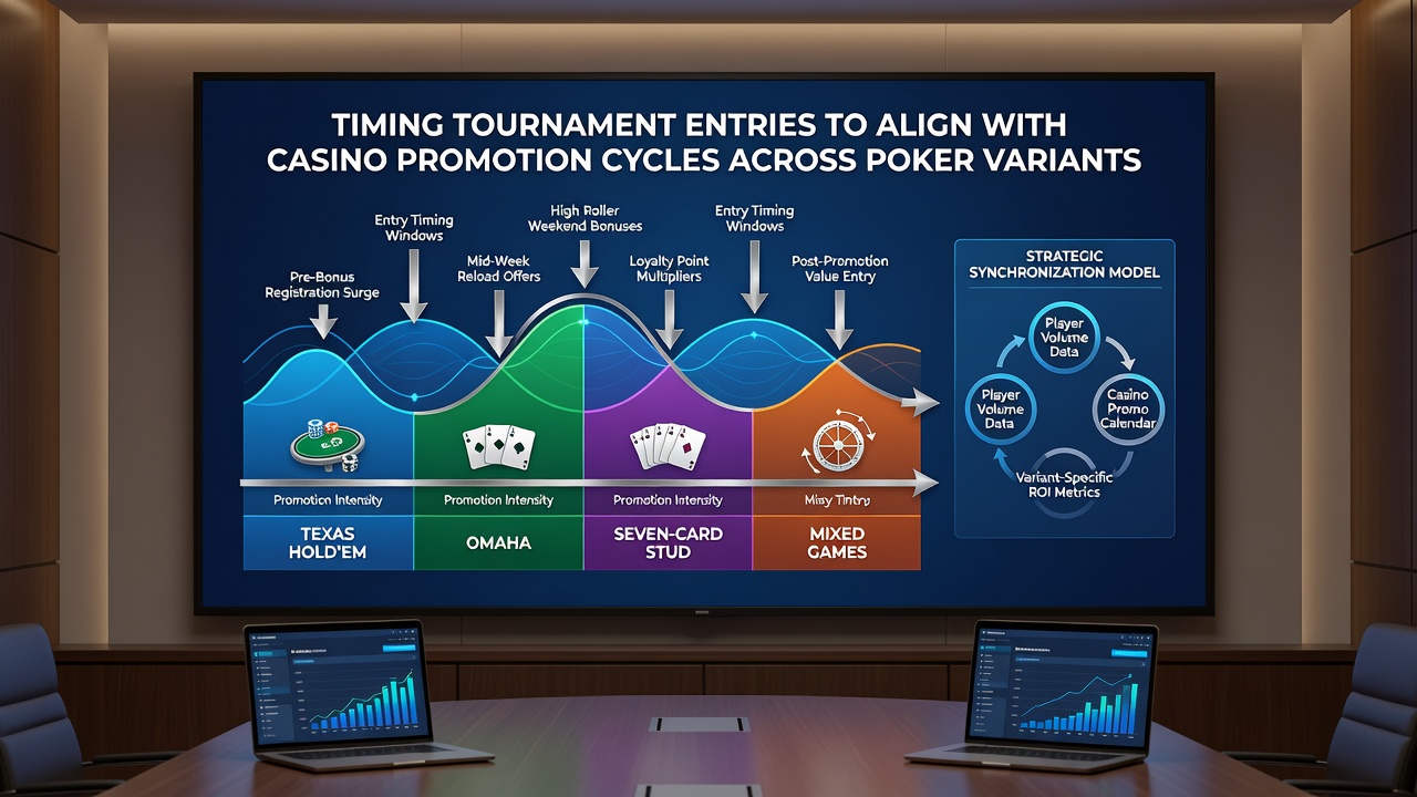 Strategien zum Timing von Poker-Turniereintritten mit Casino-Promotions