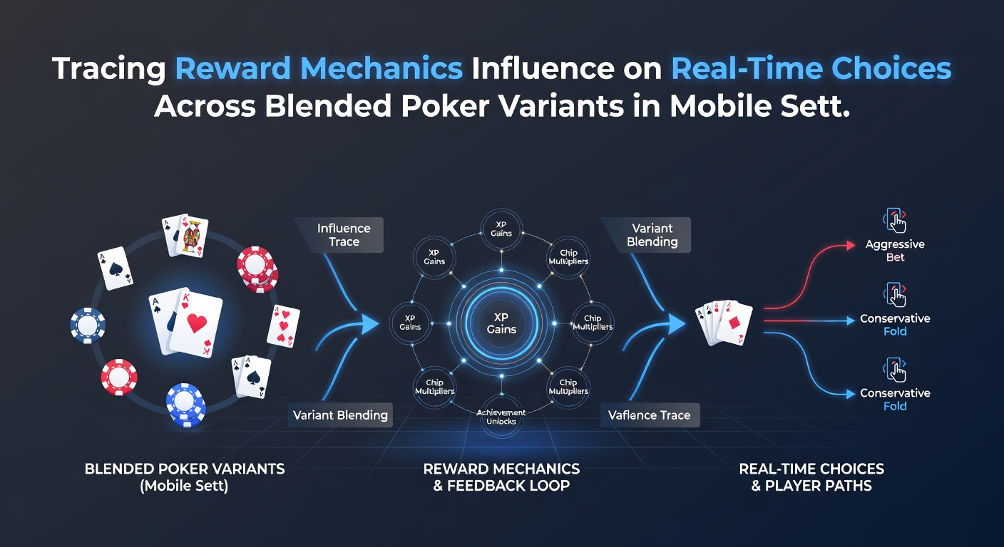 Darstellung von Entscheidungsmustern in mobilen hybriden Pokerturnieren unter Einfluss von Belohnungen